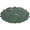 Ekena Millwork Deria Ceiling Medallion (Fits Canopies up to 6"), Hand-Painted Cloud Burst, 20 1/4"OD x 1 1/2"P CM20DRCBF - alternate 4